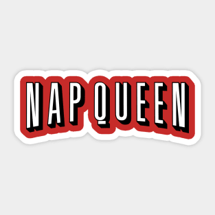NAP QUEEN Sticker